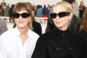 Leighton Meester e Kelly Rutherford se reencontram em Milão