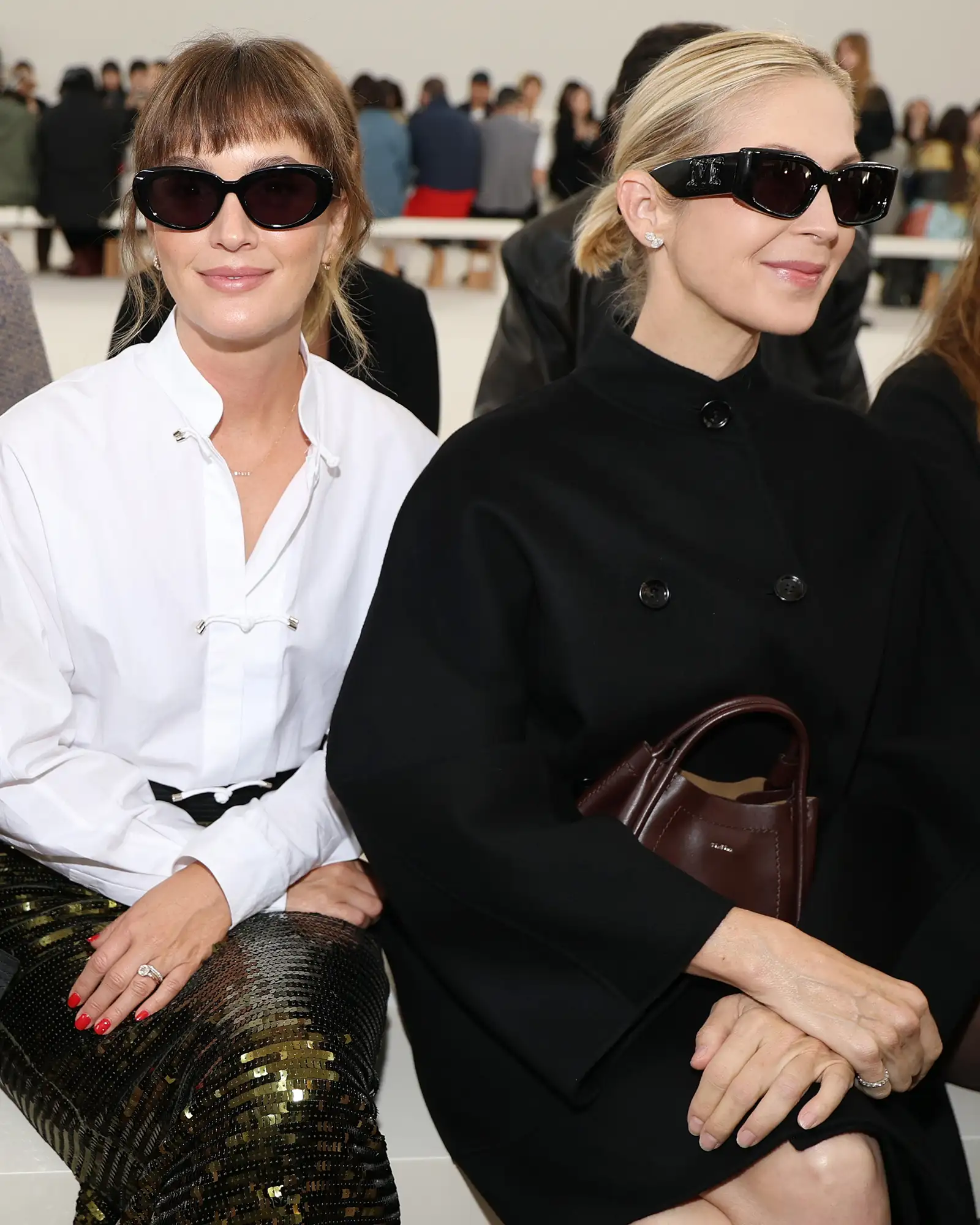 Leighton Meester, Kelly Rutherford - Desfile de moda Max Mara 